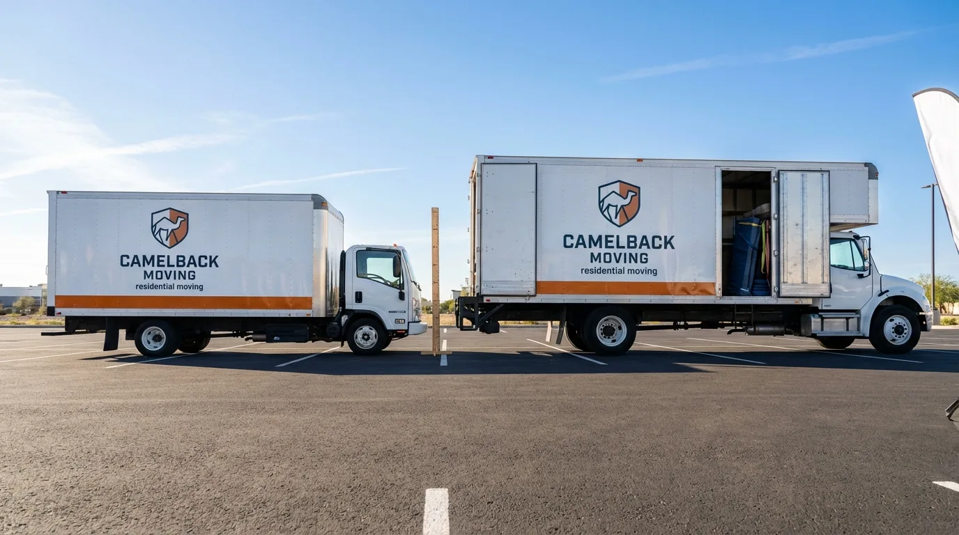 Moving truck size capacity guide in Livingston